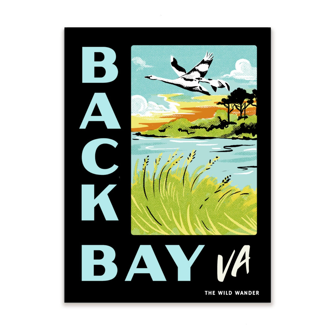 Back Bay VA Sticker