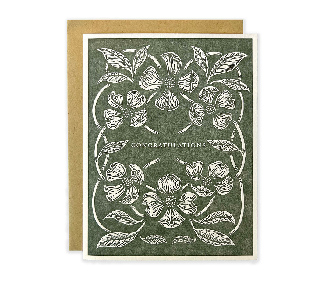 Dogwood Congratulations Card