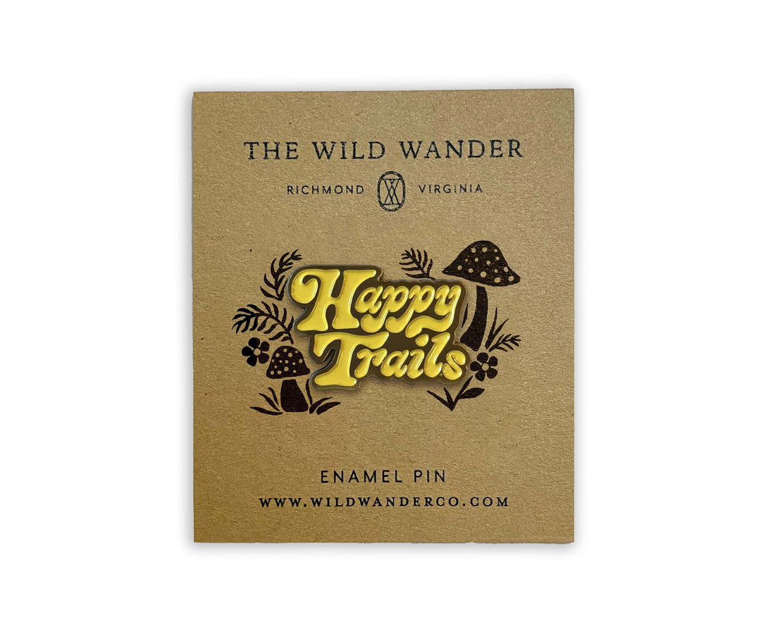 Happy Trails Enamel Pin