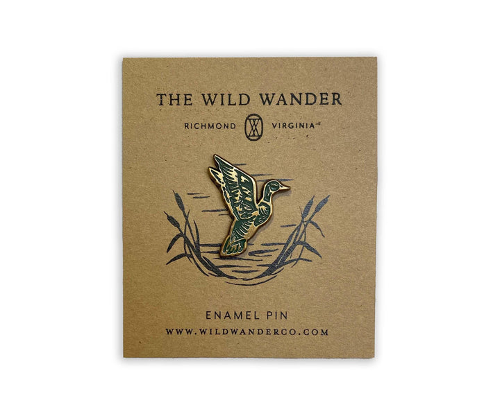 Mallard Duck Enamel Pin