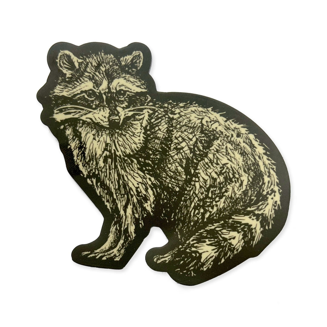 Raccoon Sticker