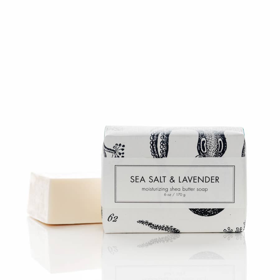Sea Salt &amp; Lavender Soap - Bath Bar
