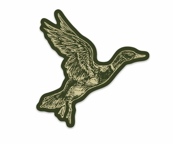 Mallard Duck Sticker - The Wild Wander