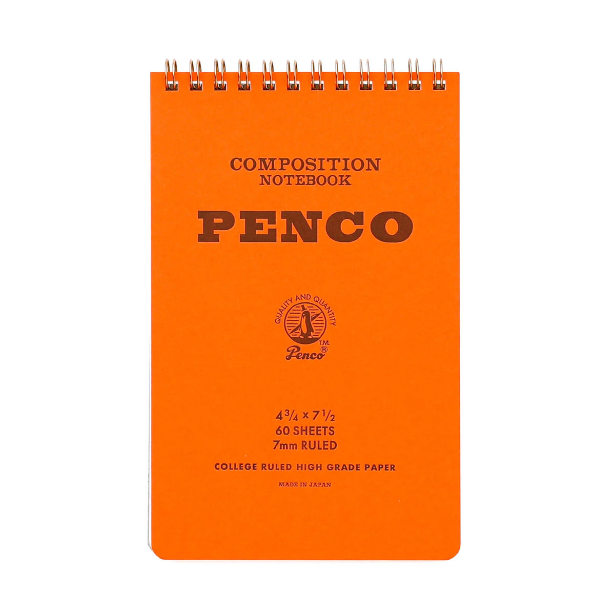A Coil Notepad / M - Orange from PENCO.