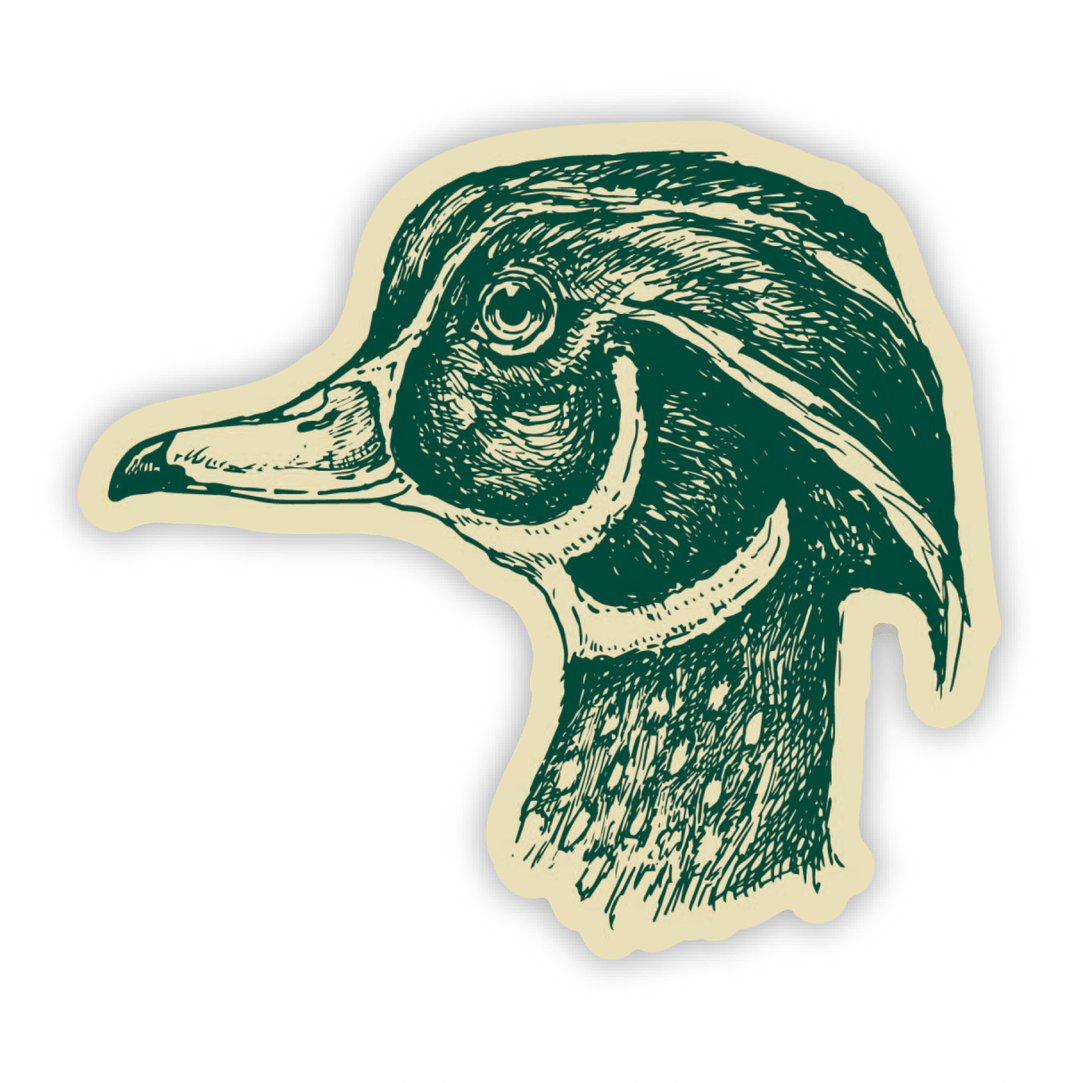 Wood Duck Sticker