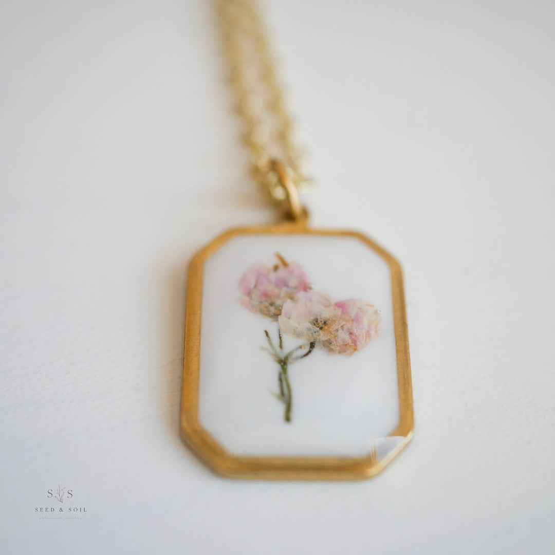 Valentine Ornate Frame Necklace