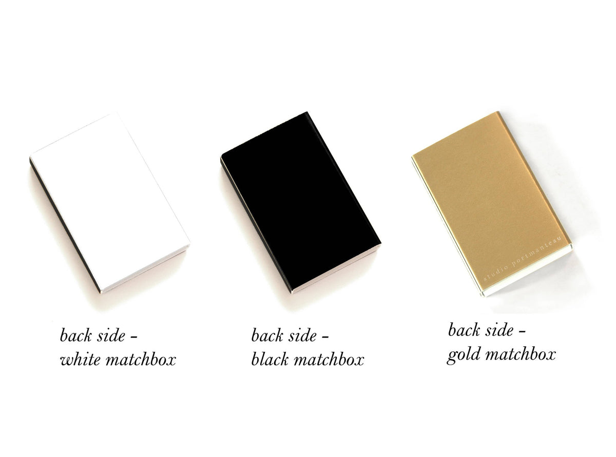 Sage Matchbox: Gold on gold