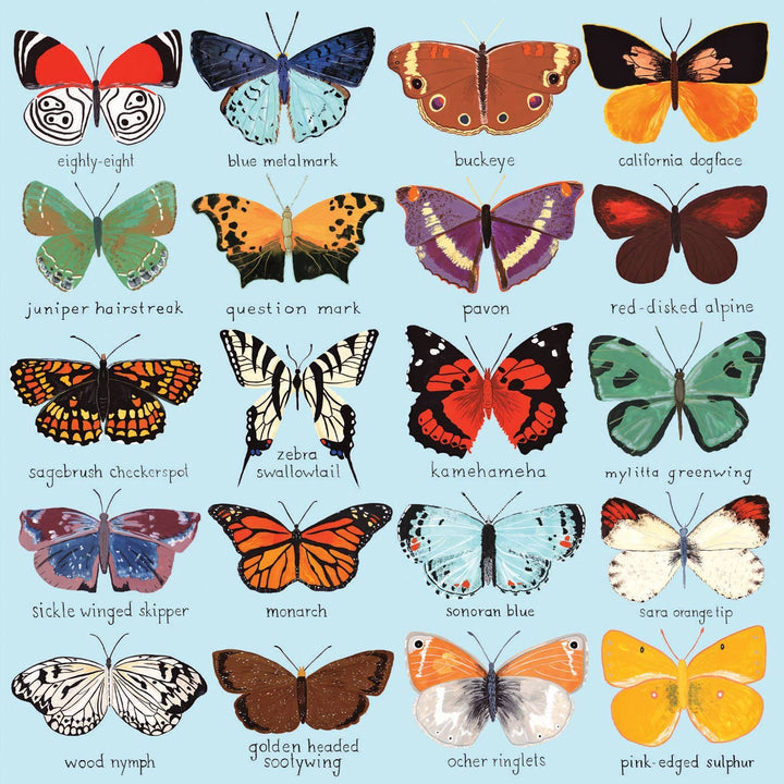 Butterflies Of North America 500 Piece Family Puzzle