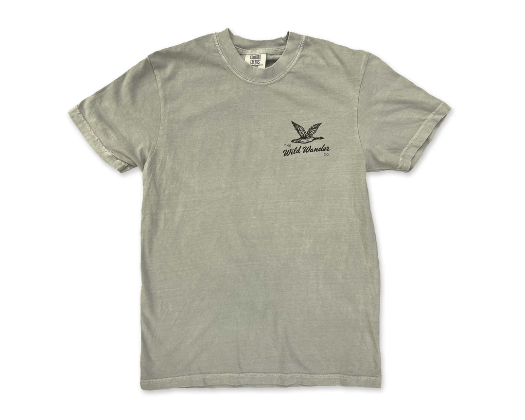 Keep Truckin Geese T-Shirt Stone