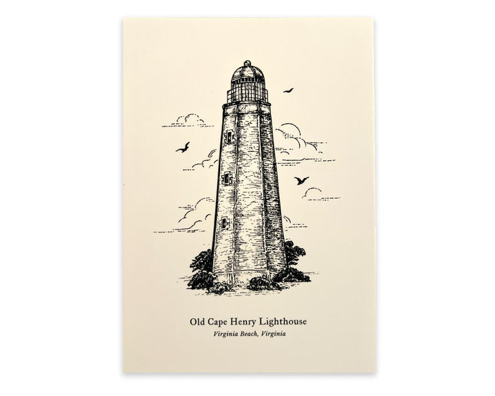 Cape Henry Lighthouse Postcard