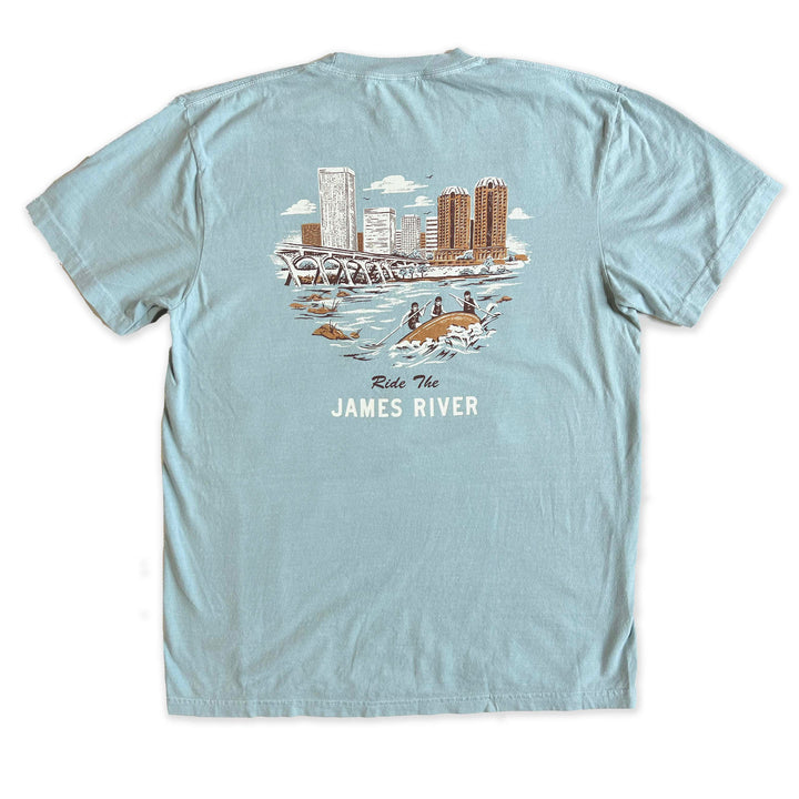 Ride the James River Skyline Shirt