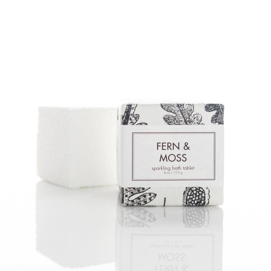 Fern &amp; Moss Sparkling Bath Tablet