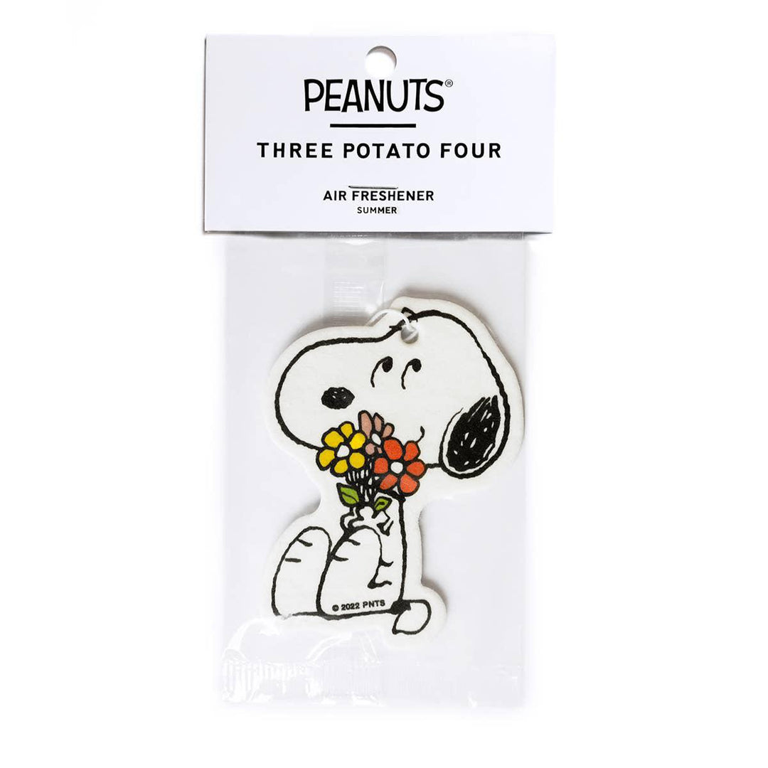 Three Potato Four - Snoopy Flower Bouquet Air Freshener.