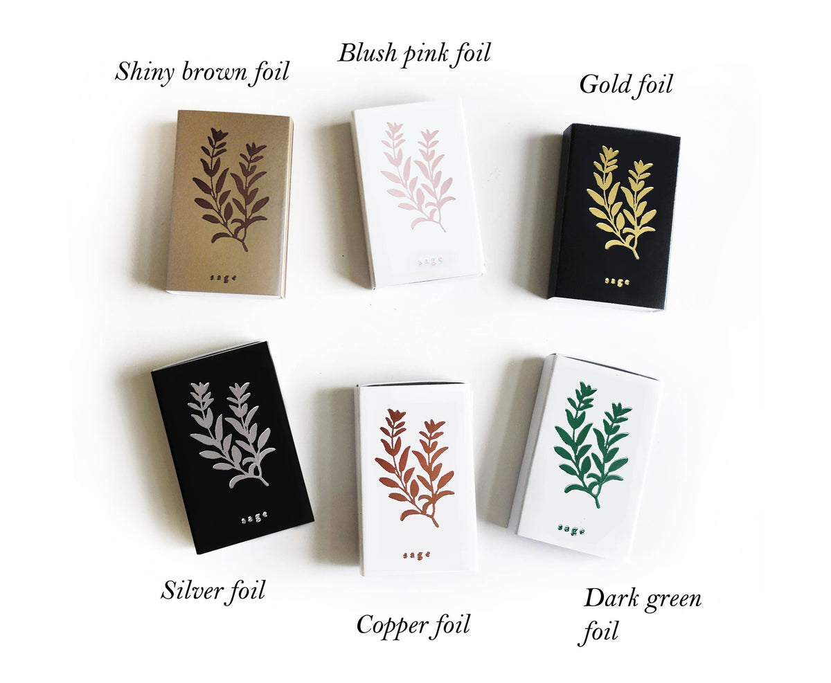 Sage Matchbox: Gold on gold