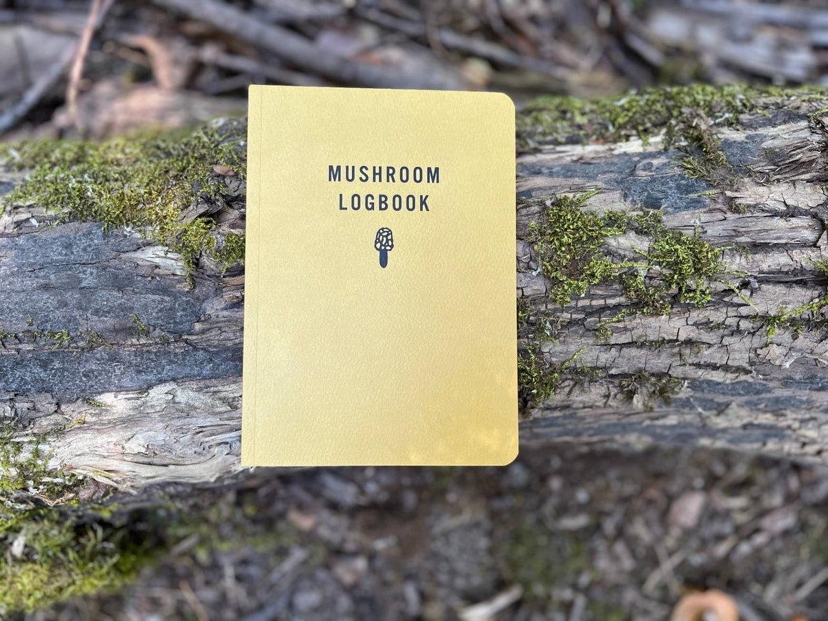 Mushroom Logbook Notebook