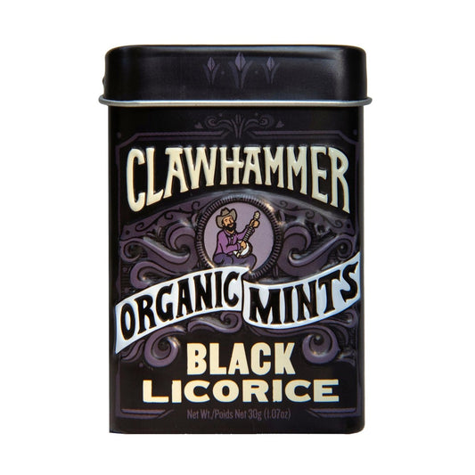 Black Licorice Organic Mints