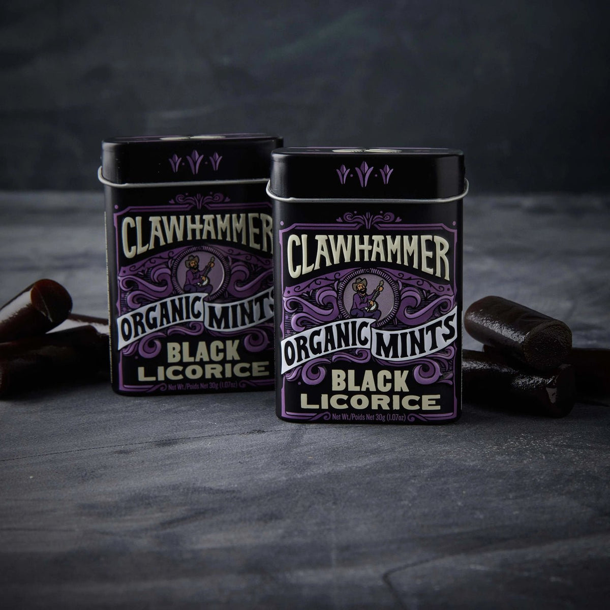 Black Licorice Organic Mints
