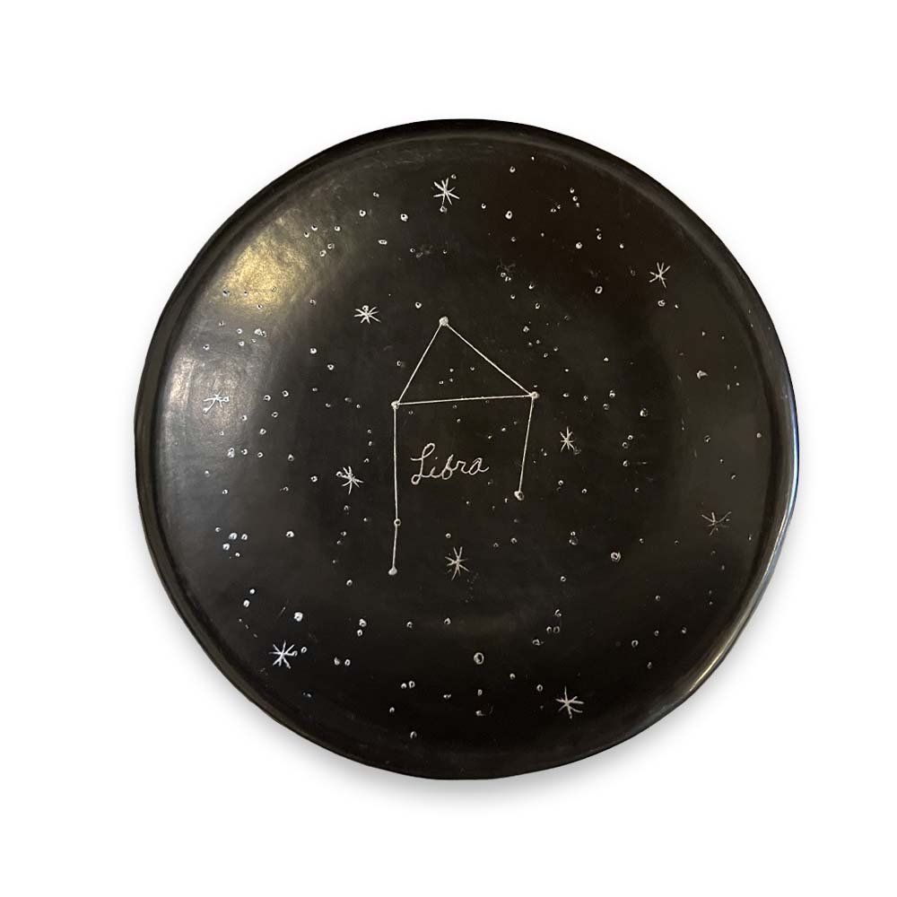 Zodiac Constellations Ceramic Ring Dish